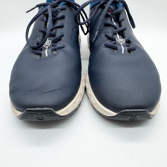 G/FORE MG4‎ Twilight Men\'s Golf Shoes Rubber-Trimmed Coated-Mesh Blue Size 12
